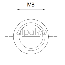 Metric thread M8